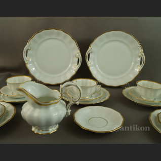 Filiżanki Furstenberg biała porcelana 