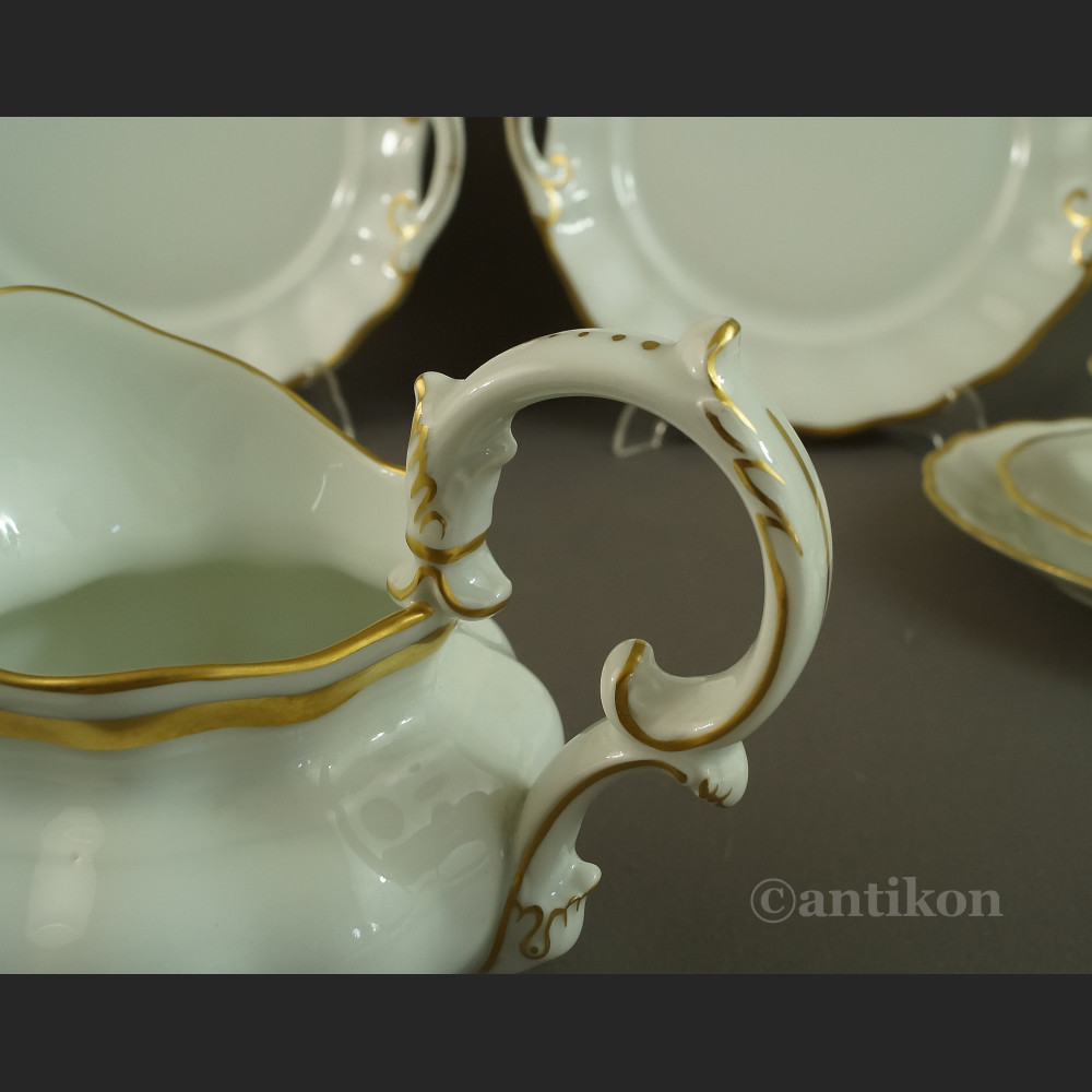 Filiżanki Furstenberg biała porcelana 