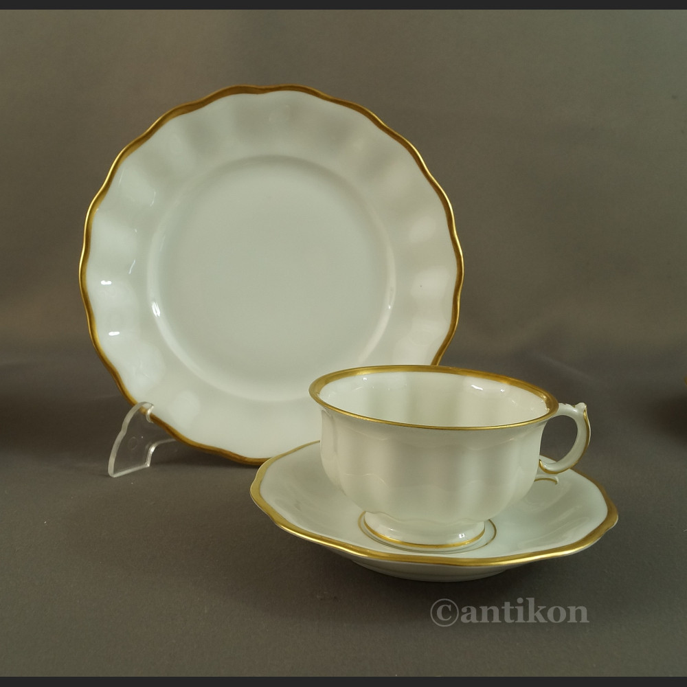 Filiżanki Furstenberg biała porcelana 