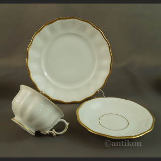 Filiżanki Furstenberg biała porcelana 