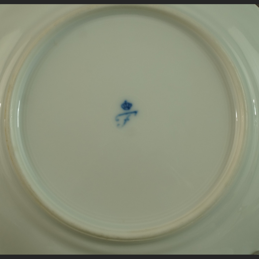 Filiżanki Furstenberg biała porcelana 