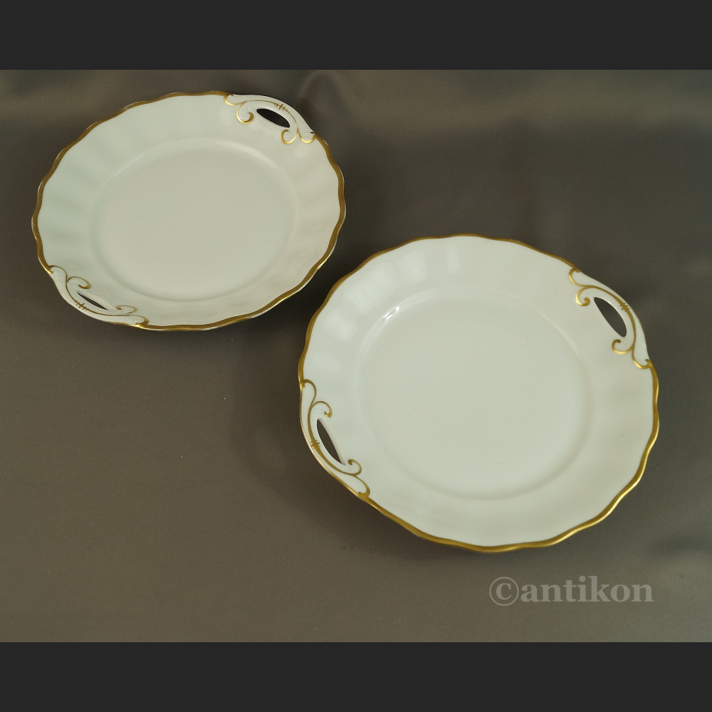 Filiżanki Furstenberg biała porcelana 