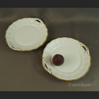 Filiżanki Furstenberg biała porcelana 