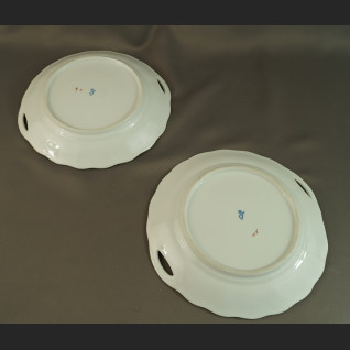 Filiżanki Furstenberg biała porcelana 