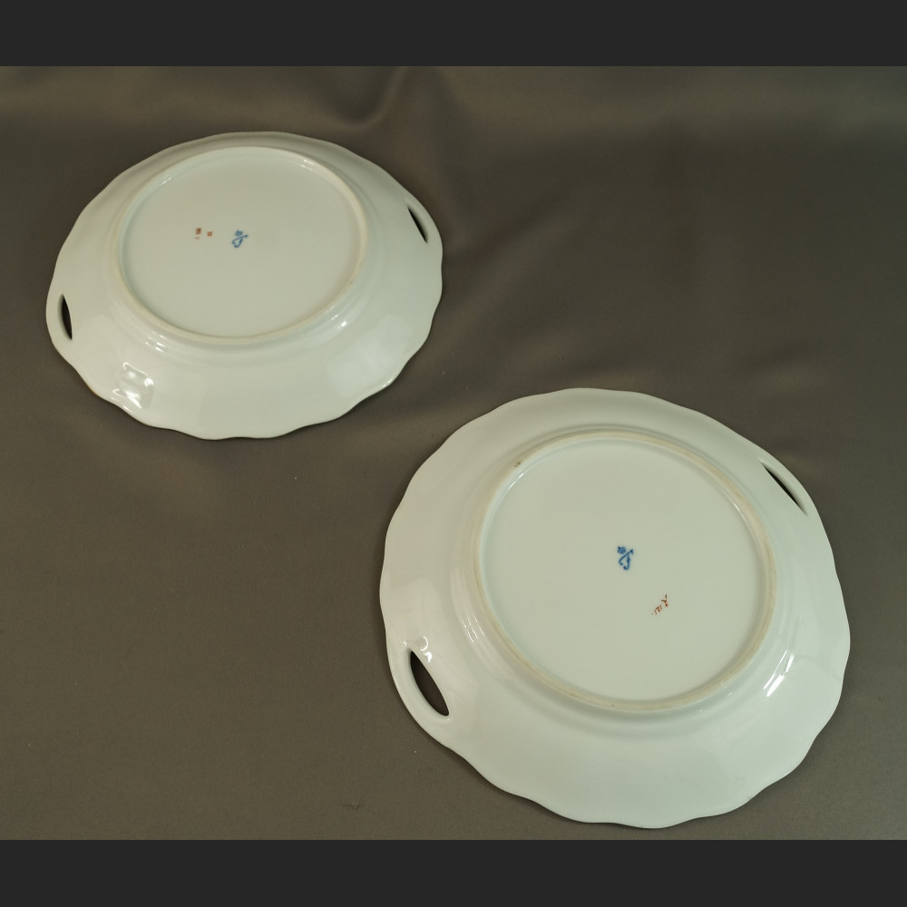 Filiżanki Furstenberg biała porcelana 