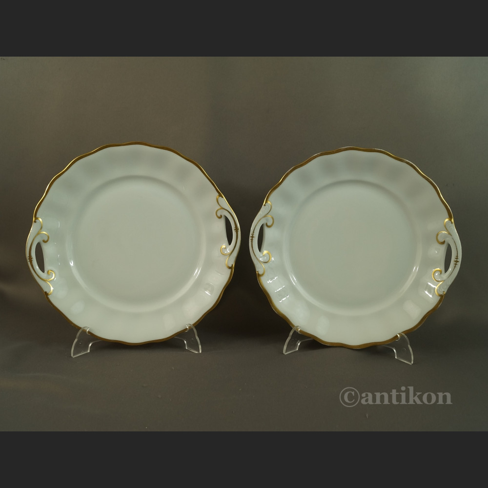 Filiżanki Furstenberg biała porcelana 