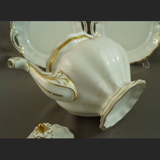 Filiżanki Furstenberg biała porcelana 