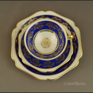 Stara filiżanka porcelanowe trio Bawaria  Stara filiżanka porcelanowe trio Bawaria