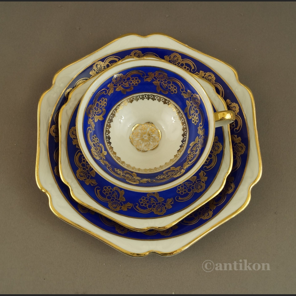 Stara filiżanka porcelanowe trio Bawaria  Stara filiżanka porcelanowe trio Bawaria