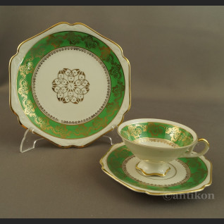 Porcelanowe trio stara Bawaria antyki 