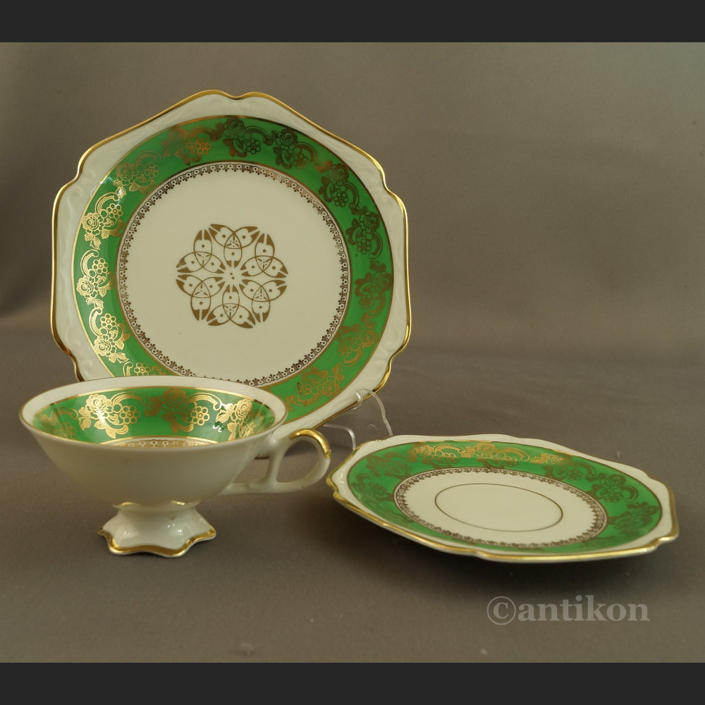 Porcelanowe trio stara Bawaria antyki 