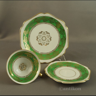 Porcelanowe trio stara Bawaria antyki 