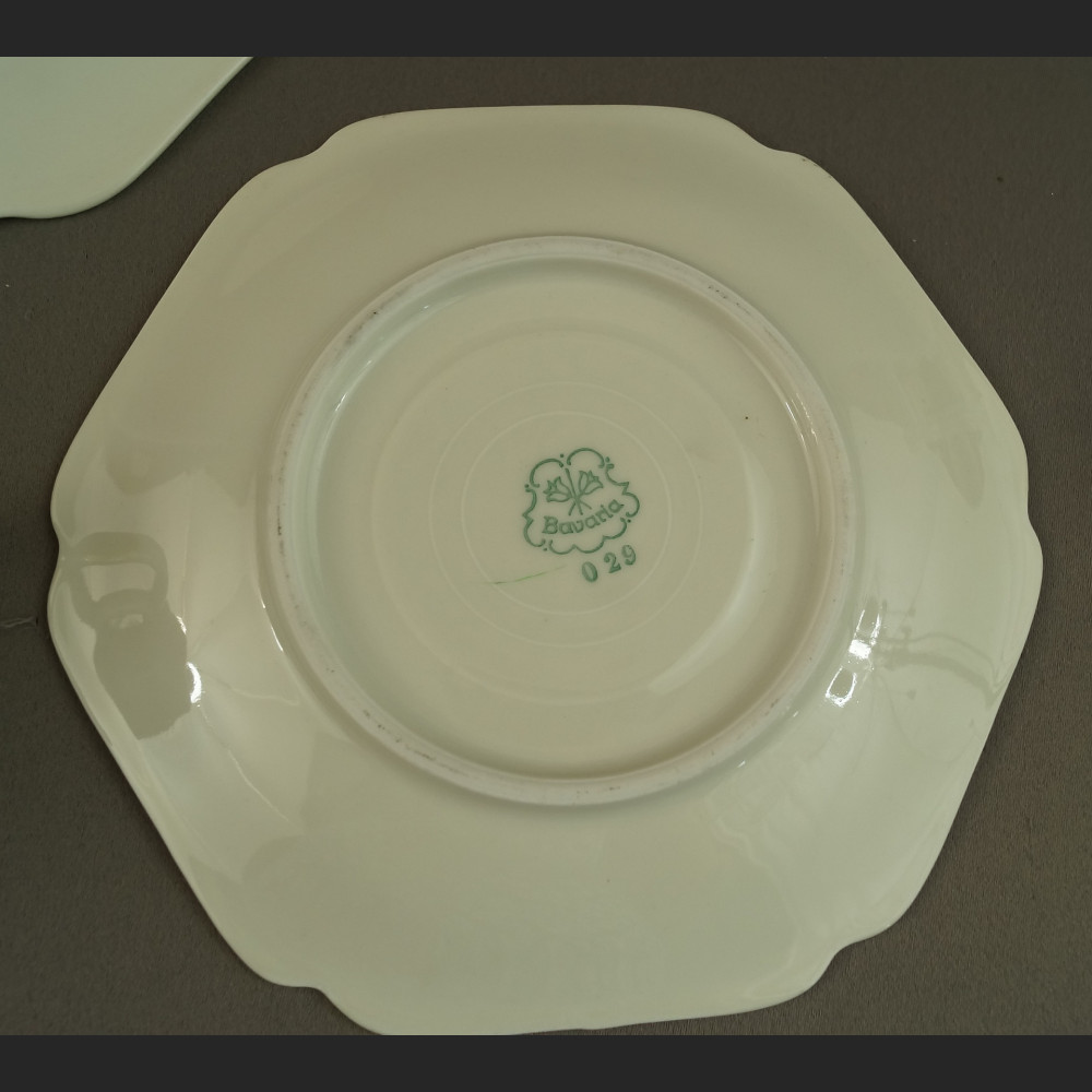 Porcelanowe trio stara Bawaria antyki 