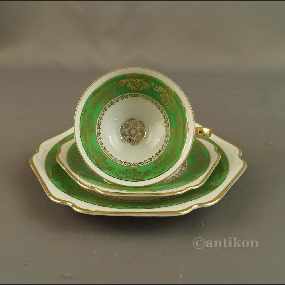 Porcelanowe trio stara Bawaria antyki 