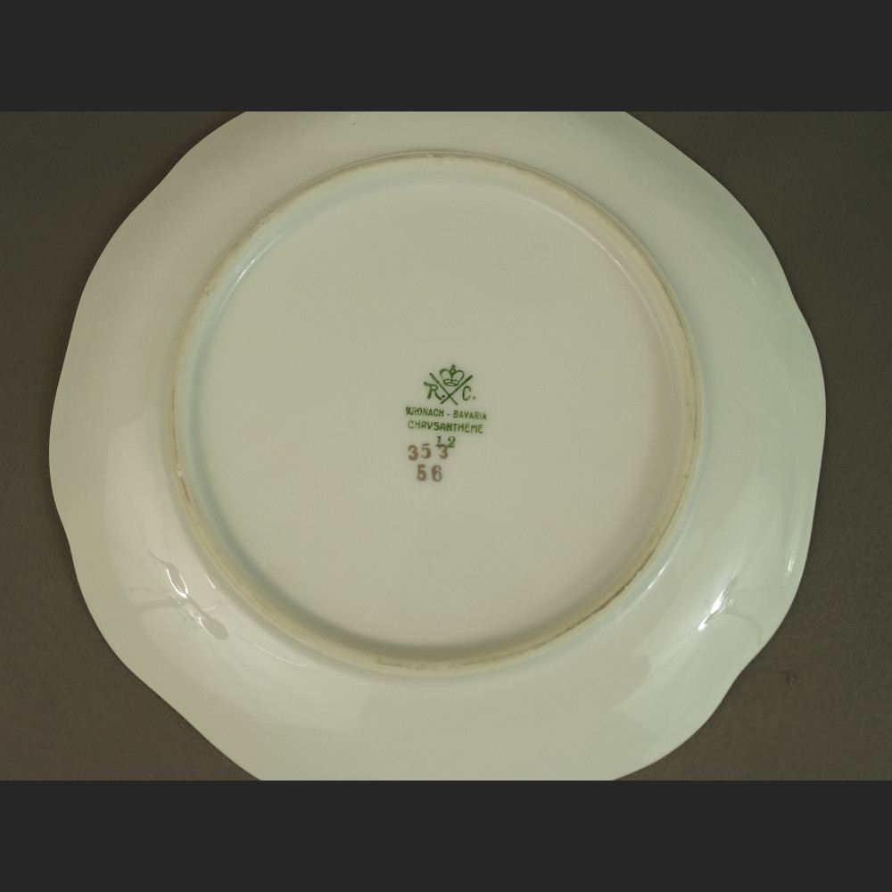 Talerze porcelanowe z owocami Rosenthal 1901r 