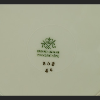 Talerze porcelanowe z owocami Rosenthal 1901r 