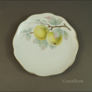 Talerze porcelanowe z owocami Rosenthal 1901r 