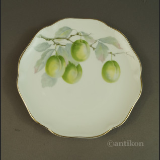 Talerze porcelanowe z owocami Rosenthal 1901r 