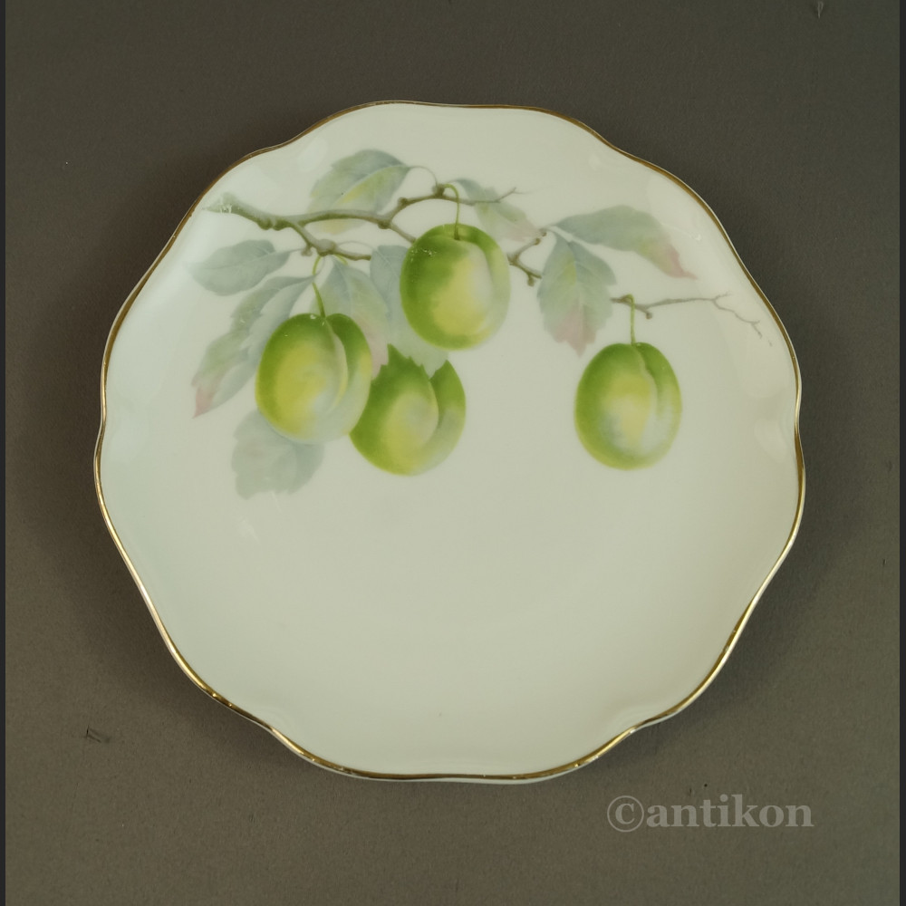 Talerze porcelanowe z owocami Rosenthal 1901r 
