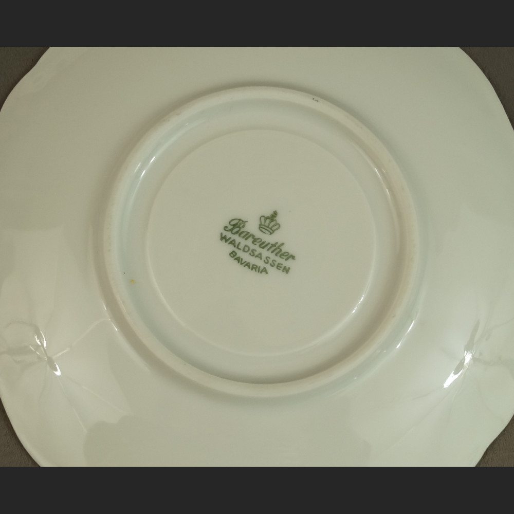 Trio porcelanowe z różami Bawaria Trio porcelanowe z różami Bawaria