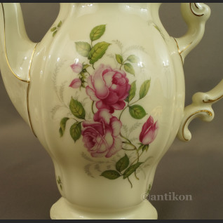 Rosenthal Pompadour serwis z różami do kawy 