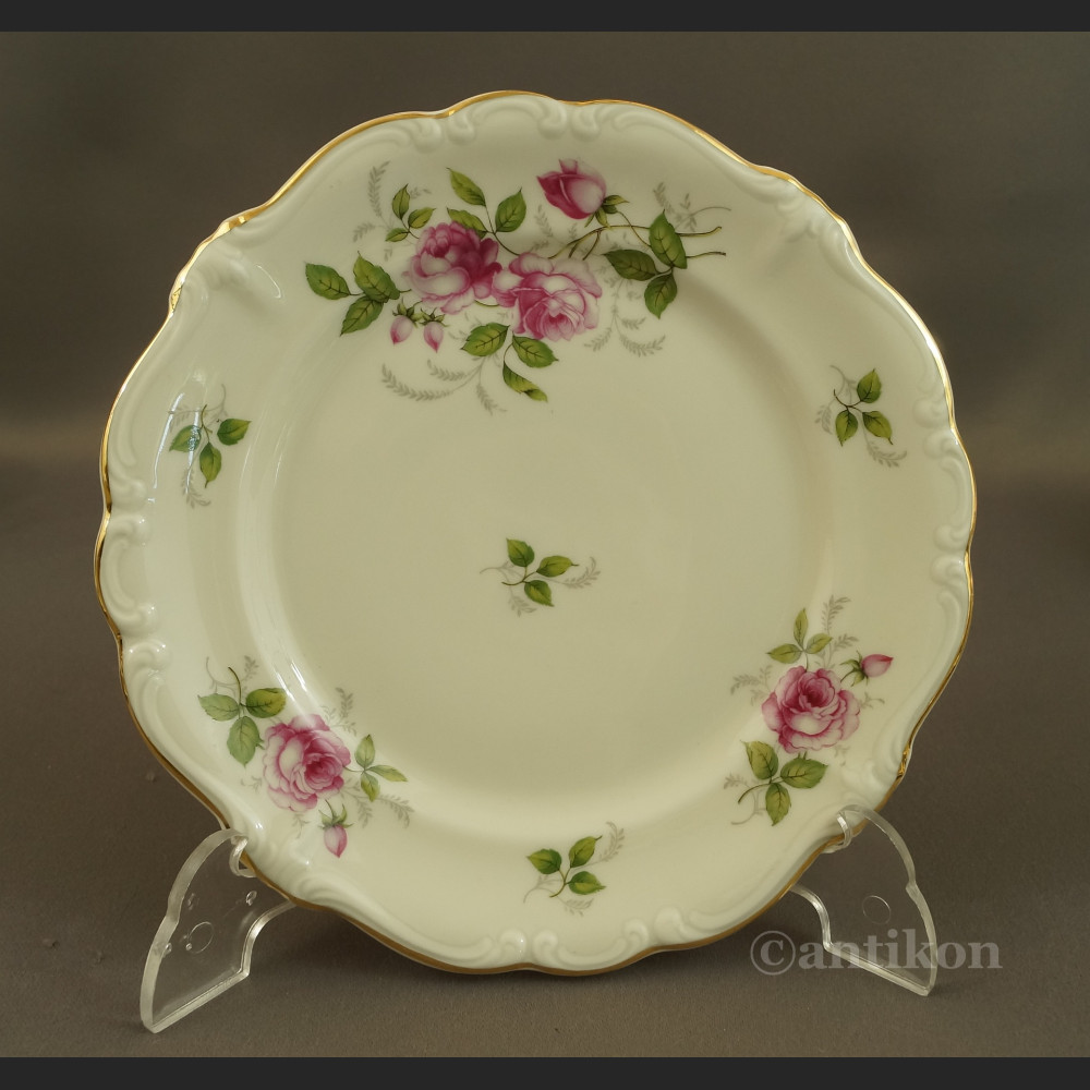 Rosenthal Pompadour serwis z różami do kawy 