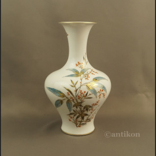 Duży wazon Rosenthal ręcznie malowany w kwiaty 