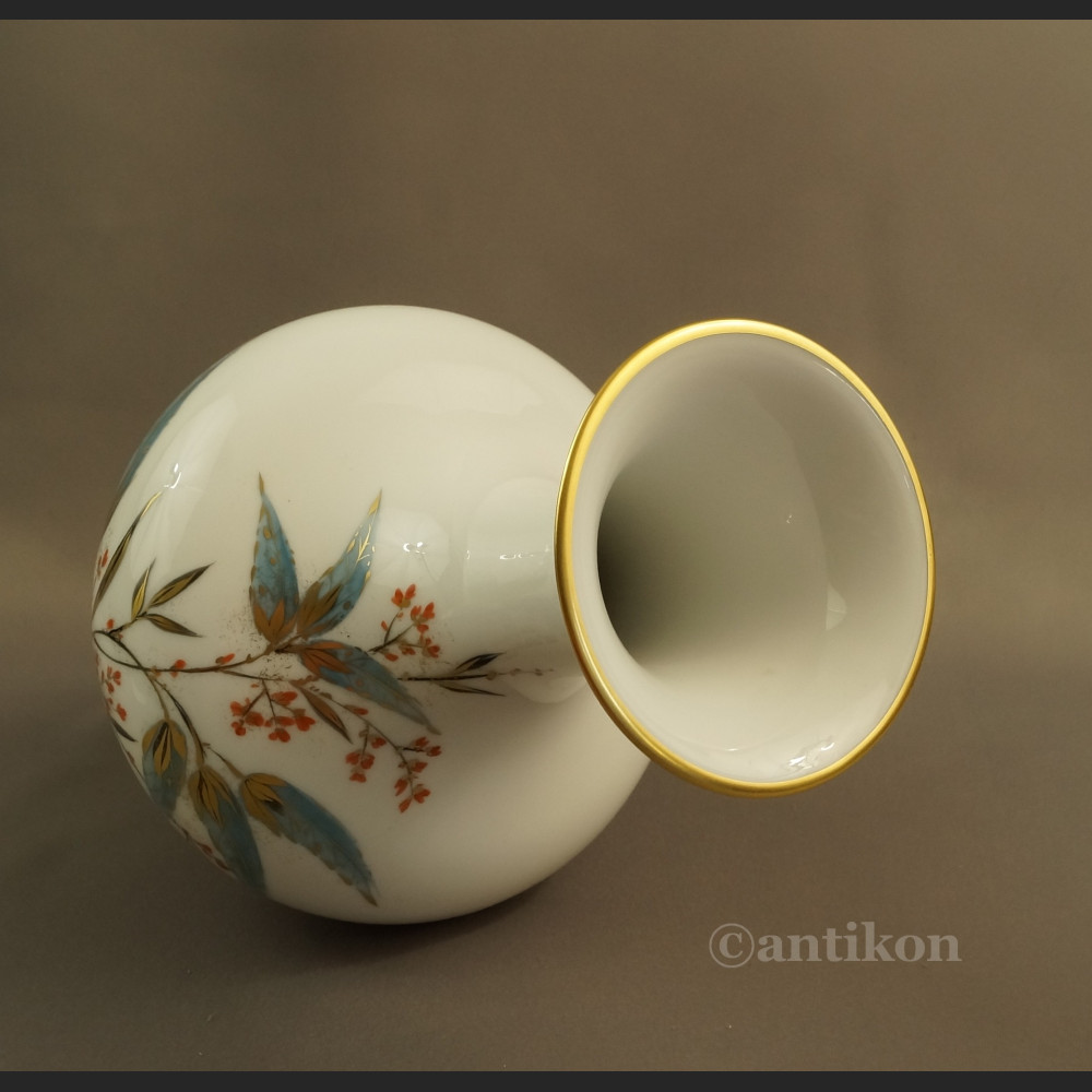 Duży wazon Rosenthal ręcznie malowany w kwiaty 