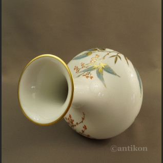 Duży wazon Rosenthal ręcznie malowany w kwiaty 