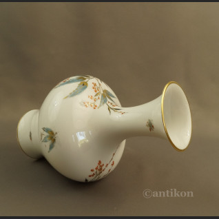 Duży wazon Rosenthal ręcznie malowany w kwiaty 