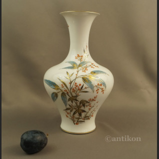 Duży wazon Rosenthal ręcznie malowany w kwiaty 