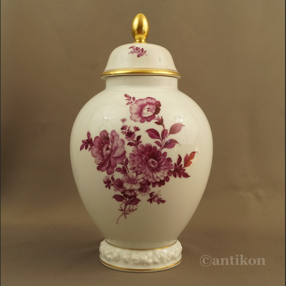 Amfora Rosenthal ręcznie malowana z różami antyki Amfora Rosenthal ręcznie malowana z różami antyki