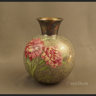 Wazon srebrny Rosenthal ręcznie malowany 