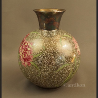 Wazon srebrny Rosenthal ręcznie malowany Wazon srebrny Rosenthal ręcznie malowany