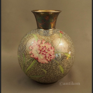 Wazon srebrny Rosenthal ręcznie malowany Wazon srebrny Rosenthal ręcznie malowany