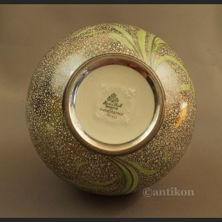 Wazon srebrny Rosenthal ręcznie malowany Wazon srebrny Rosenthal ręcznie malowany