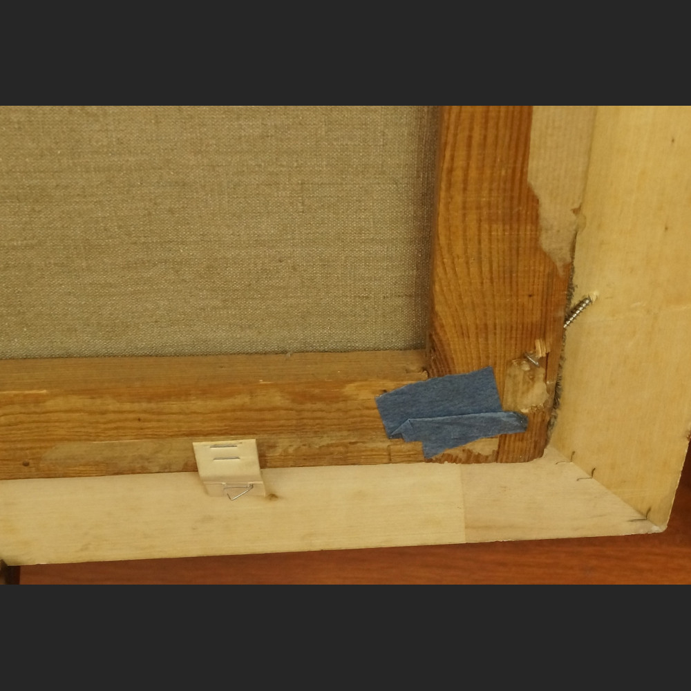 Obraz olejny akt kobiety z książką 