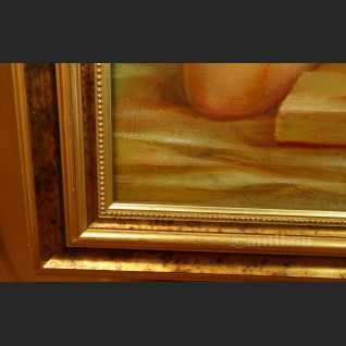 Obraz olejny akt kobiety z książką 