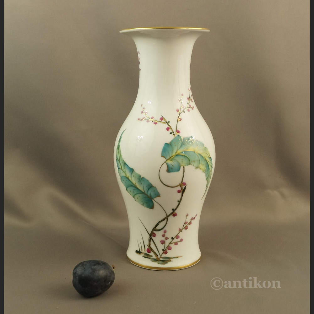 Ręcznie malowany wazon Rosenthal 