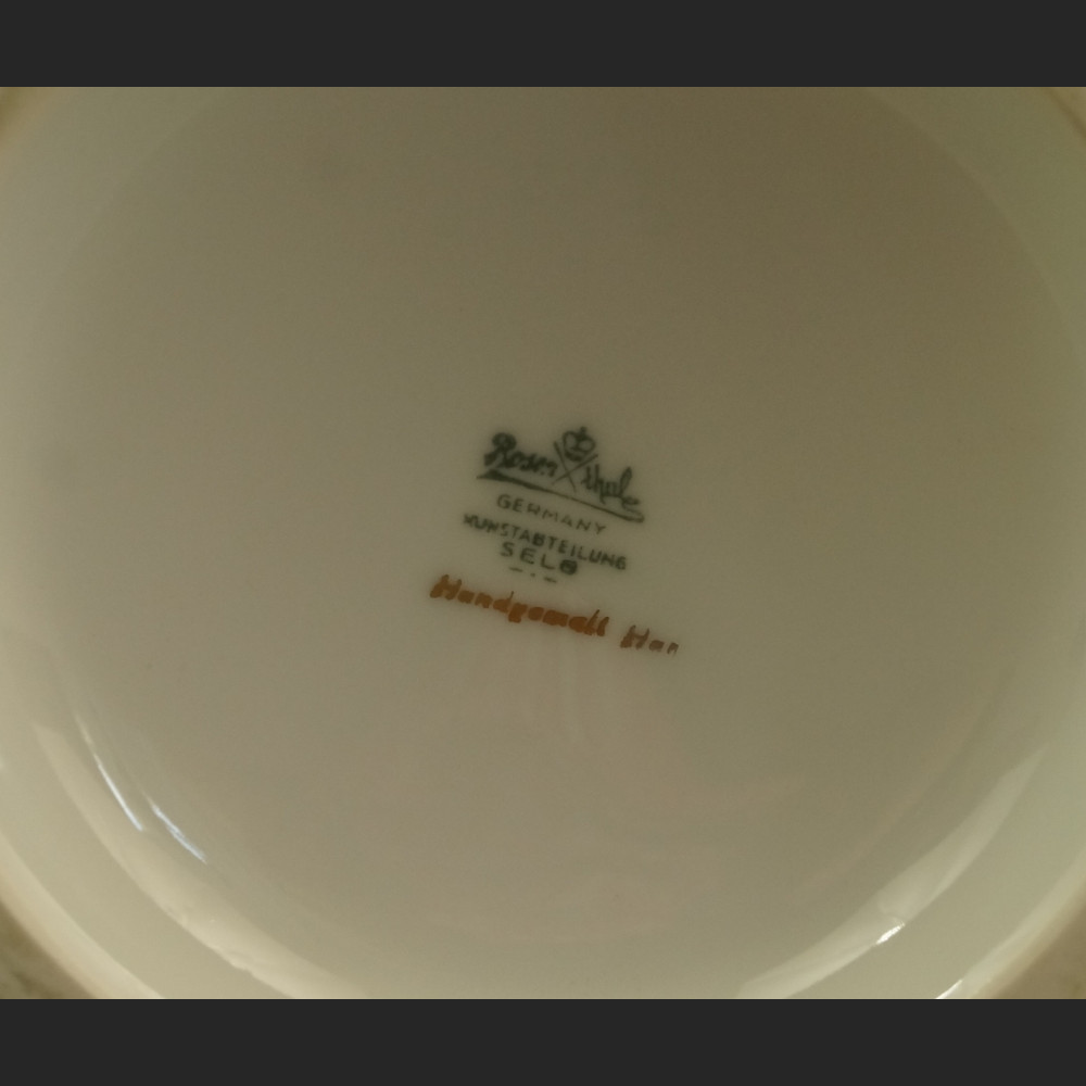 Ręcznie malowany wazon Rosenthal Ręcznie malowany wazon Rosenthal