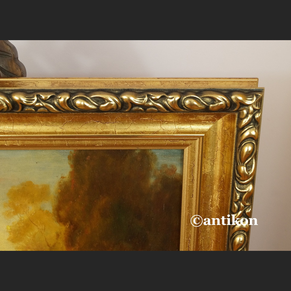 Madonna z aniołami przy wodospadzie obraz olejny Madonna z aniołami przy wodospadzie obraz olejny