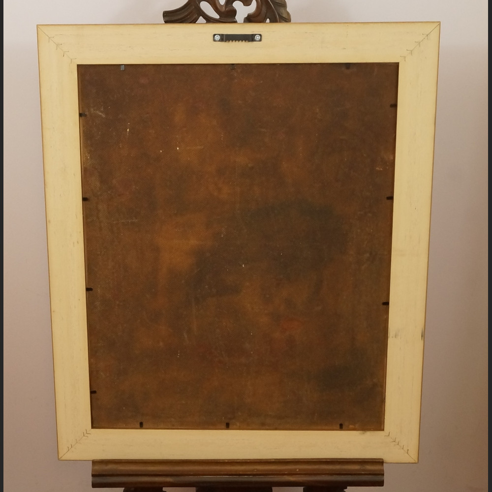 Madonna z aniołami przy wodospadzie obraz olejny Madonna z aniołami przy wodospadzie obraz olejny