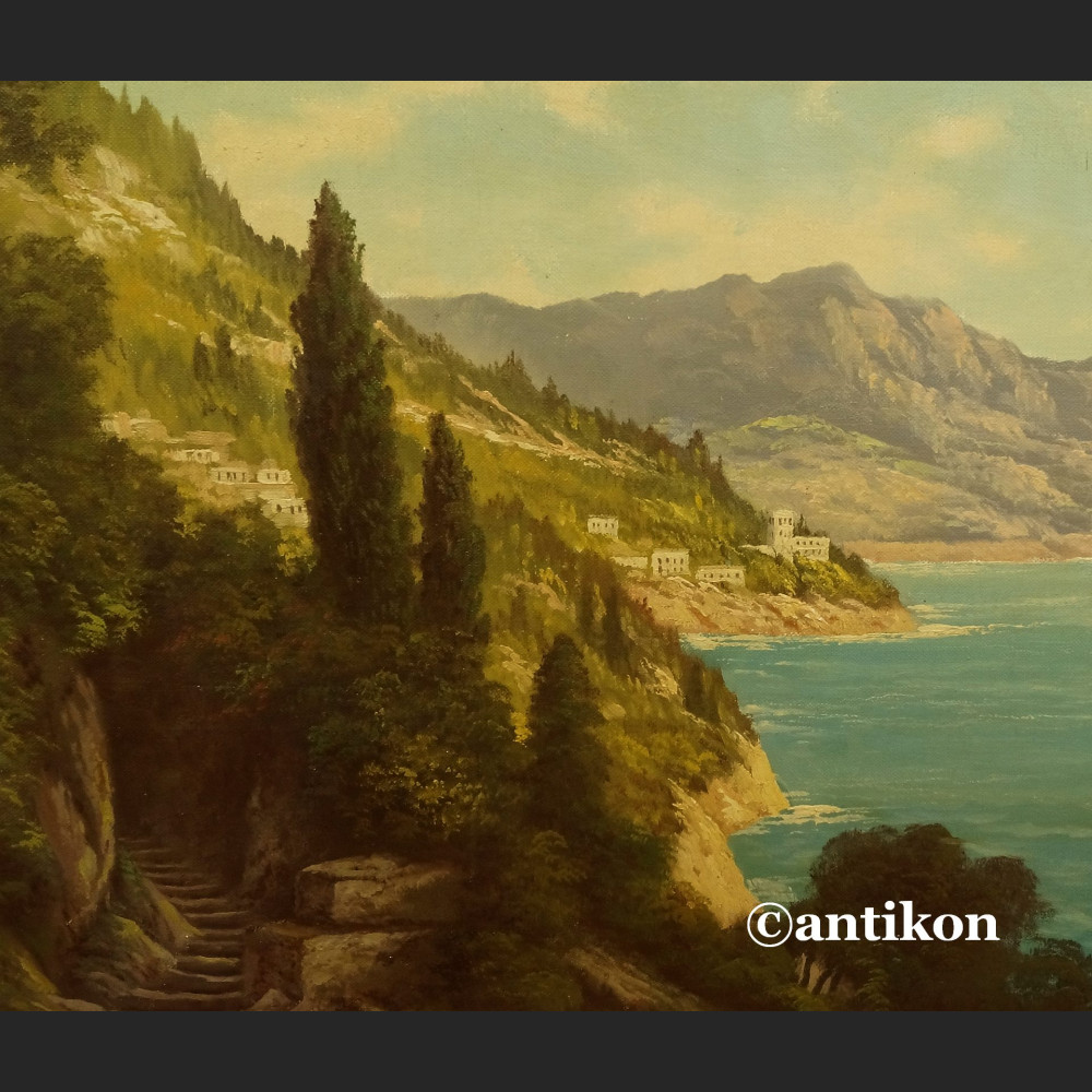 Pejzaż włoski obraz do salonu 