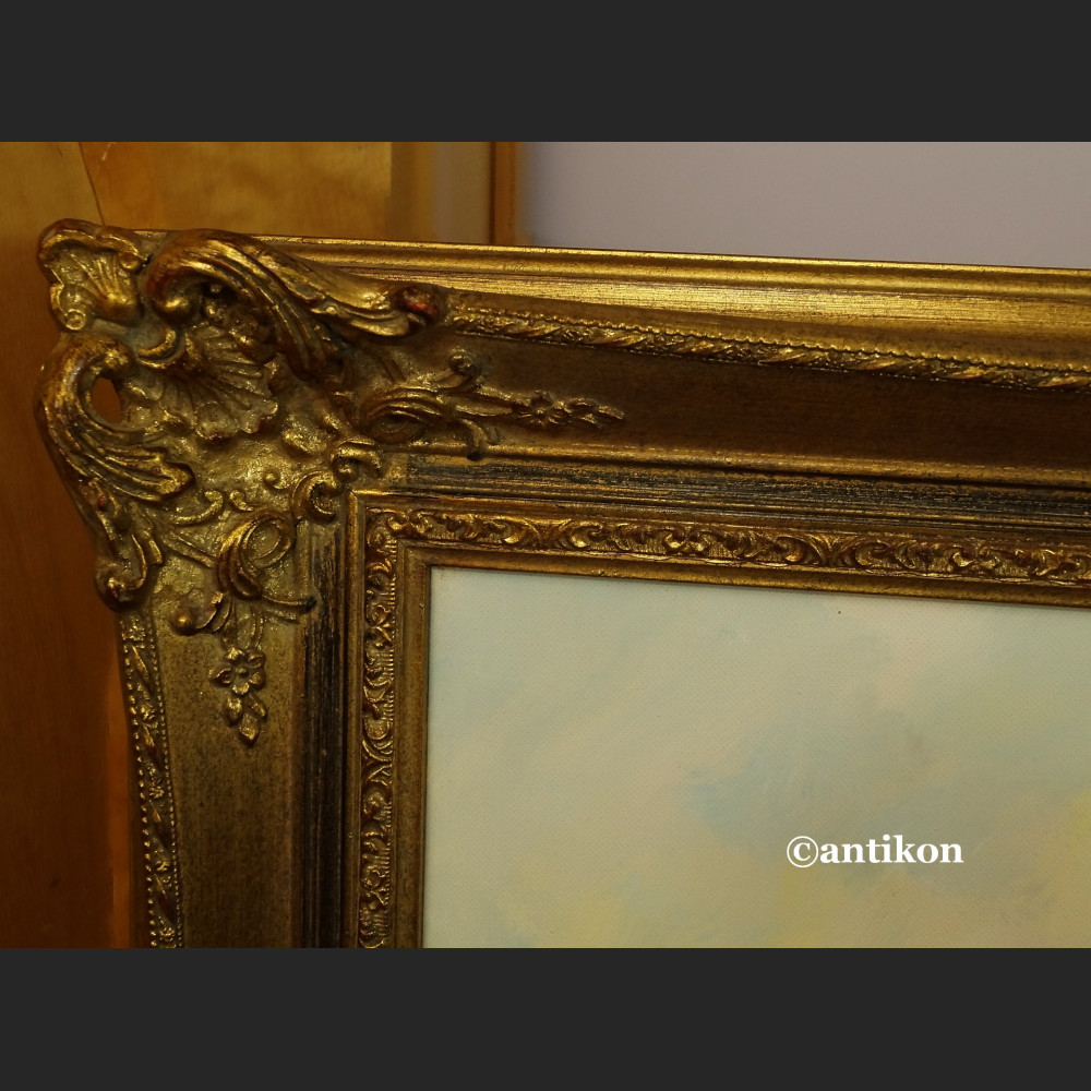 Obraz myśliwski przed dworem salonowy Obraz myśliwski przed dworem salonowy