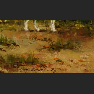 Obraz myśliwski przed dworem salonowy Obraz myśliwski przed dworem salonowy