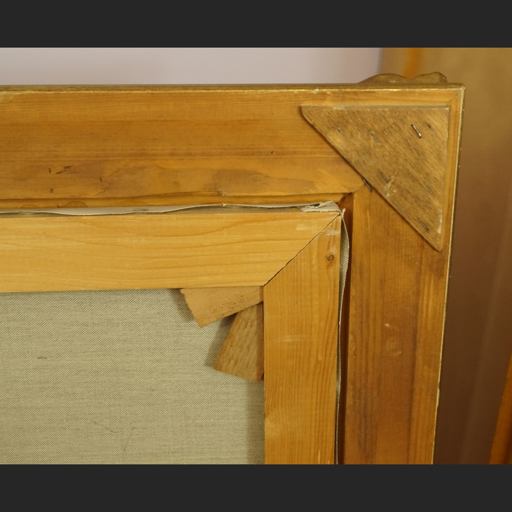 Obraz myśliwski przed dworem salonowy Obraz myśliwski przed dworem salonowy