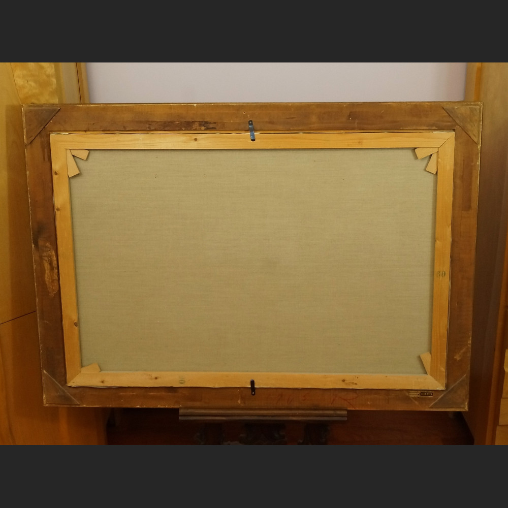 Śniadanie myśliwych wytworny obraz do salonu 