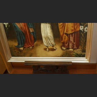 Święta Rodzina stary obraz olejny Święta Rodzina stary obraz olejny