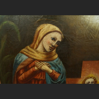 Święta Rodzina stary obraz olejny Święta Rodzina stary obraz olejny