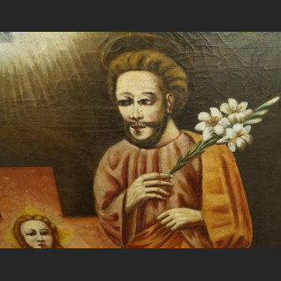 Święta Rodzina stary obraz olejny Święta Rodzina stary obraz olejny